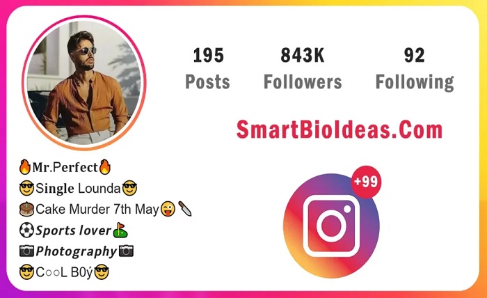 insta bio boy