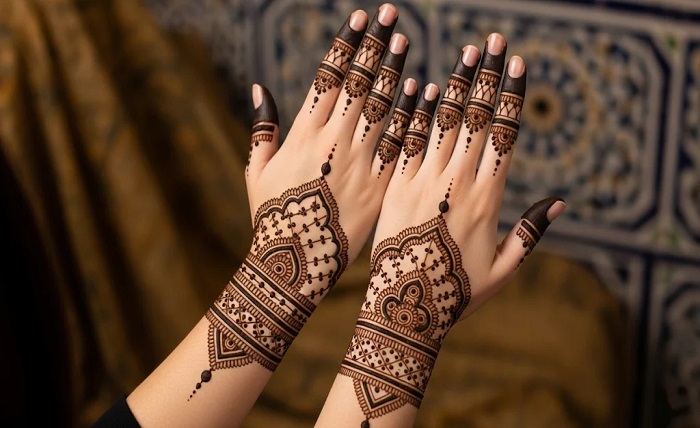instagram instagram stylish royal front hand mehndi design